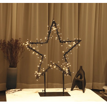 Étoile décorative avec éclairage LED pour l''intérieur