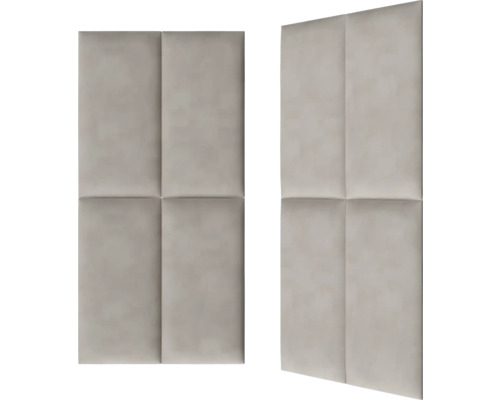 Deux panneaux d''insonorisation avec un design carré