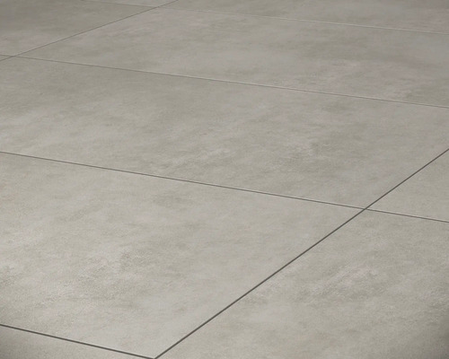 Carrelage de sol posé avec joints