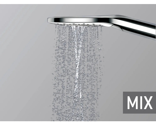 Douchette à main avec eau courante