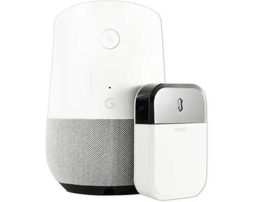 Google Home Lautsprecher mit Sensibo Klimaanlagensteuerung