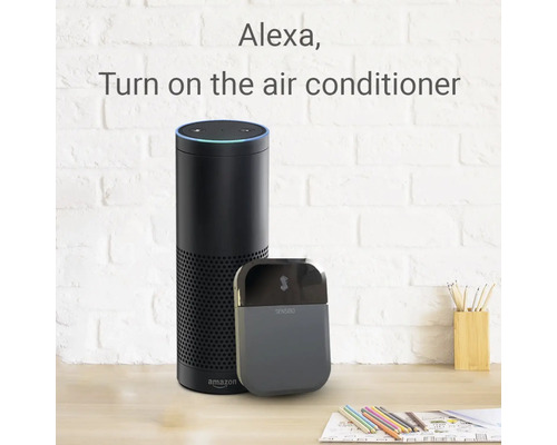 Amazon Alexa Sprachassistent mit Klimaanlagensteuerung
