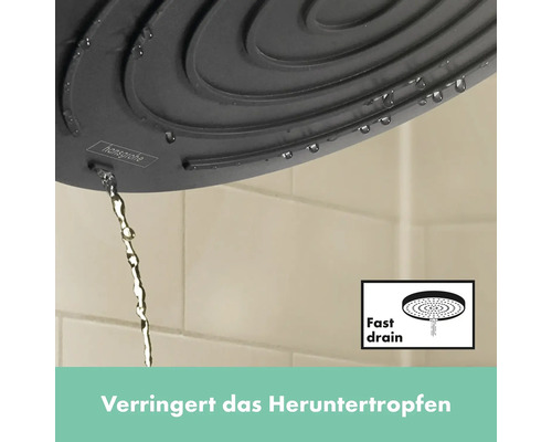 Duschkopf mit Schnellentleerungsfunktion