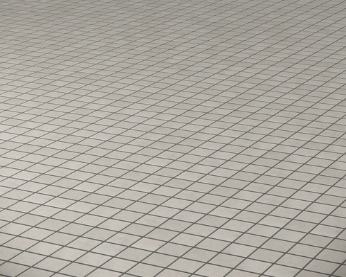 Quadratische Bodenfliesen mit Fugenmuster