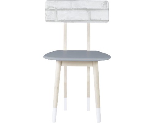 Chaise en bois avec dossier et siège