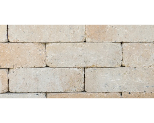 Mur en pavés