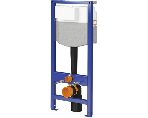 Bâti-support WC avec réservoir de chasse et cadre de montage