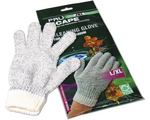 Gants d'entretien Aquarium JBL ProScape Cleaning Glove L / XL, 1 paire, gants de nettoyage, aquascaping