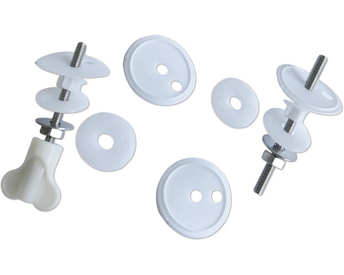 Befestigungsset für WC-Sitze mit Schrauben, Muttern und Unterlegscheiben