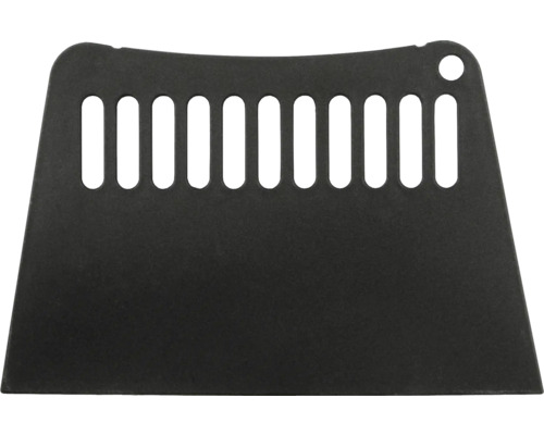 Schaber mit Löchern zur Reinigung