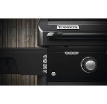 Barbecue Tennekers avec bouton rotatif et tablette latérale