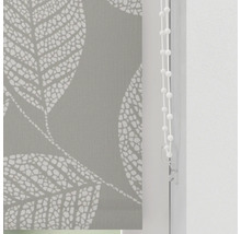 Store enrouleur avec motif de feuilles et chaînette