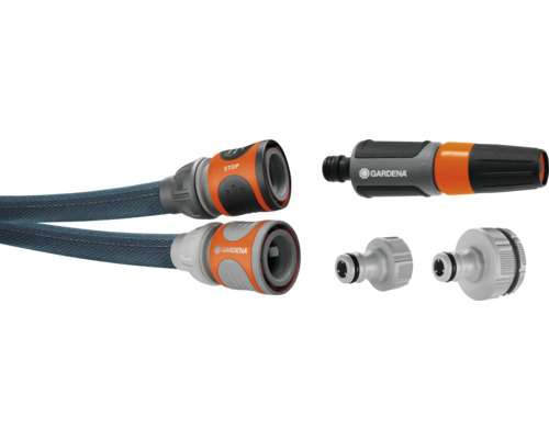 Raccords de tuyau et pistolet d''arrosage Gardena pour l''irrigation du jardin