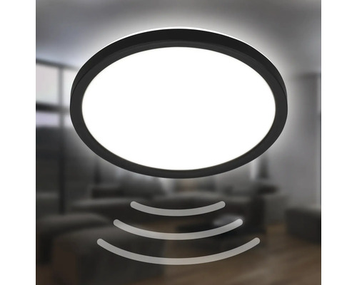 Runde Deckenleuchte mit Bewegungssensor