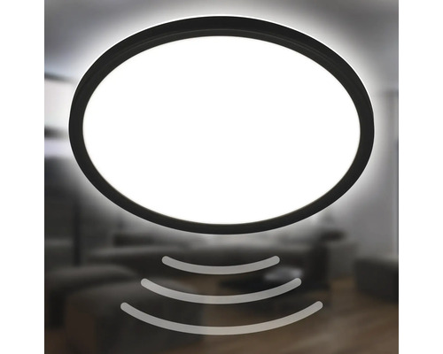 Runde Deckenleuchte mit Bewegungsmelder