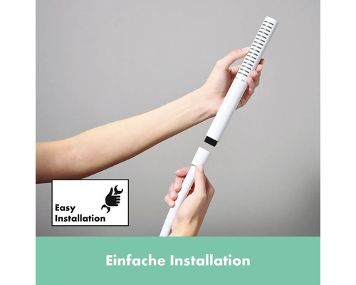 Duschkopfmontage mit einfacher Installation