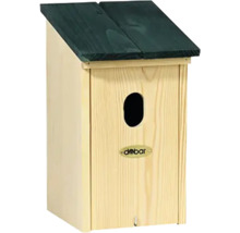 Vogelhaus aus Holz mit Dach