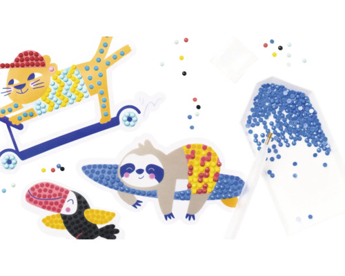 Diamond Painting Set mit Tiermotiven