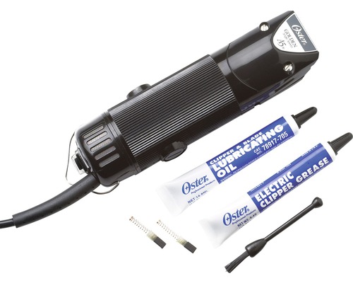 Tondeuse Oster Golden A5 avec huile de lubrification, graisse pour outils électriques, brosse et pièces de rechange