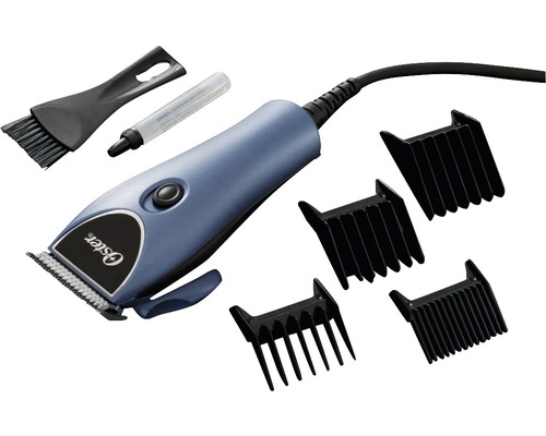 Haarschneidemaschine mit Reinigungsbürste, Öl und Aufsätzen