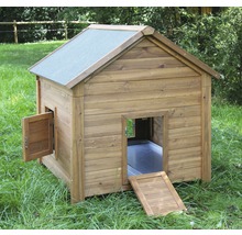Abri pour petits animaux pour poulets ou lapins 105 x 100 x 108 cm-thumb-4