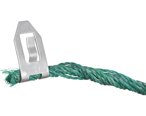 Serre-câble avec cordon en polypropylène vert