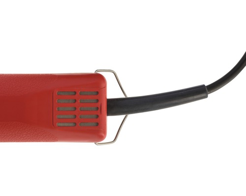 Vue détaillée d''un décapeur thermique avec câble d''alimentation