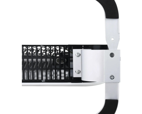 Vue détaillée d''un radiateur avec support