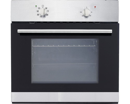 Four encastrable avec façade en verre et boutons de commande