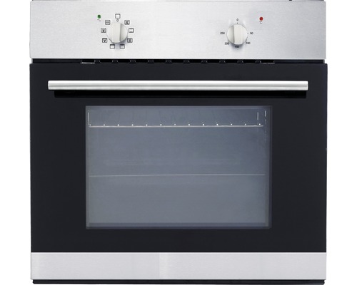 Four encastrable avec porte en verre et boutons rotatifs