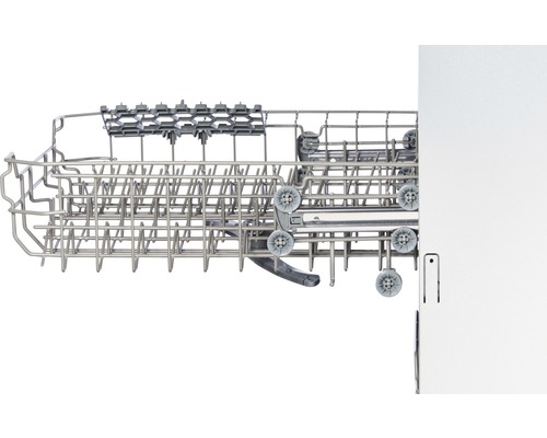 Panier de lave-vaisselle avec roulettes