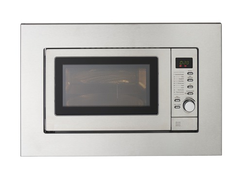 Micro-ondes en acier inoxydable pour intégration en cuisine
