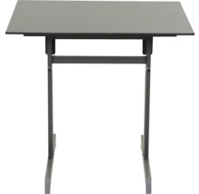 Table d''appoint rectangulaire avec structure en métal