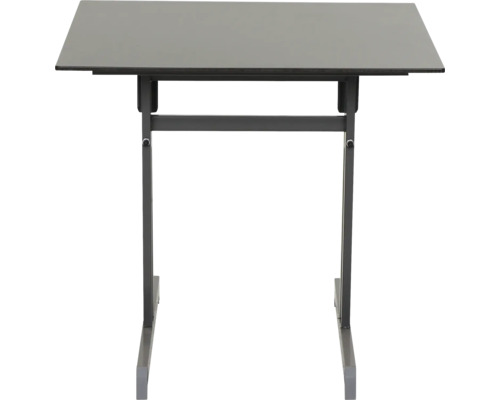 Table d''appoint rectangulaire avec structure en métal