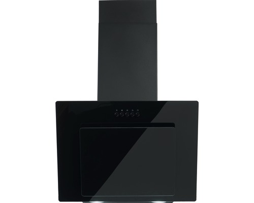 Schwarze Dunstabzugshaube für die Küche