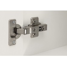 Held Möbel Küchenzeile ohne Geräte Mailand 370 cm grau hochglanz zerlegt 589.1.6211