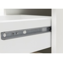 Held Möbel Küchenzeile ohne Geräte Mailand 370 cm grau hochglanz zerlegt 589.1.6211