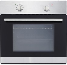 Einbaubackofen mit Temperaturregler und Funktionswahlschalter