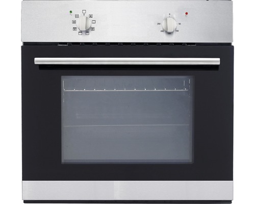 Einbaubackofen mit Temperaturregler und Funktionswahlschalter