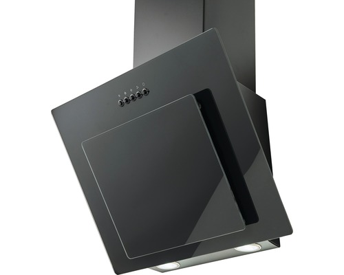 Dunstabzugshaube aus Metall und Glas