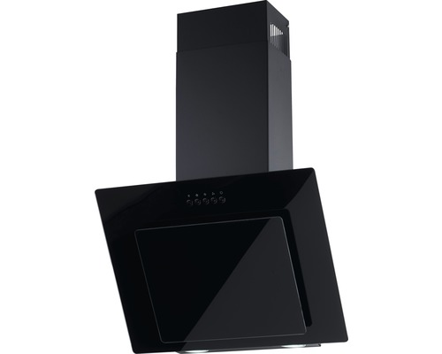 Schwarze Dunstabzugshaube für die Küche