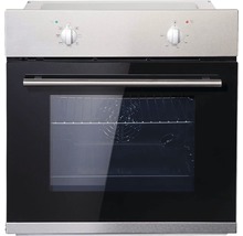 Four encastrable avec porte en verre et boutons rotatifs