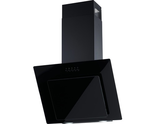 Schwarze Dunstabzugshaube für die Küche