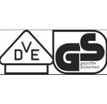 VDE Zeichen und GS Zeichen für geprüfte Sicherheit
