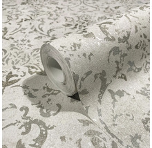 Tapetenrolle mit floralem Muster