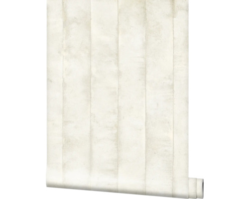 Papier peint intissé 31617 Avalon Structure beige Rouleau de papier peint avec motif de bandes de bois