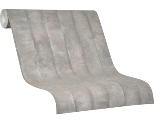 Rouleau de papier peint aspect béton