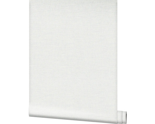Papier peint intissé 31608 Avalon Structure gris clair Rouleau de papier peint textile blanc