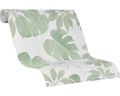 Rolle Tapete mit Blattmuster