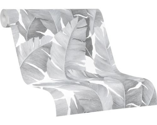 Rouleau de papier peint avec motif de feuilles